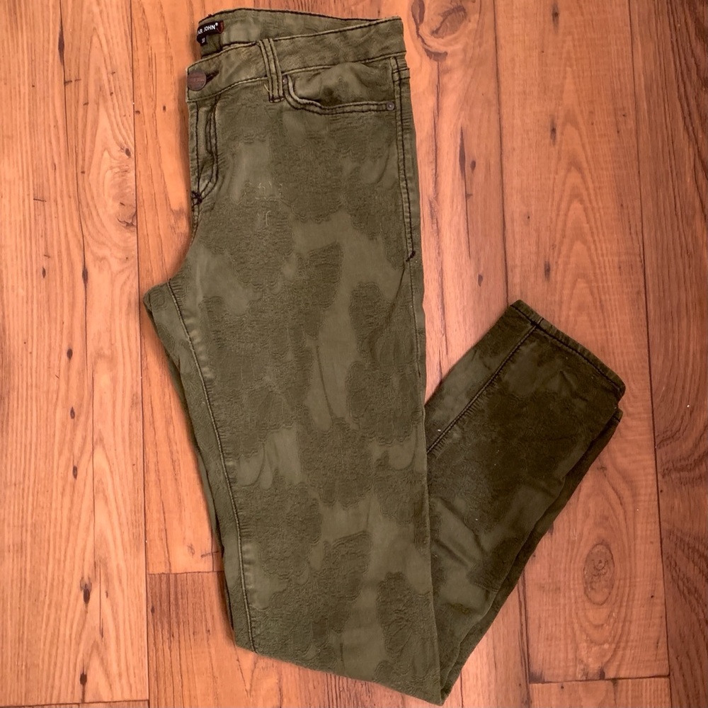 Dear John olive textured denim sz 30